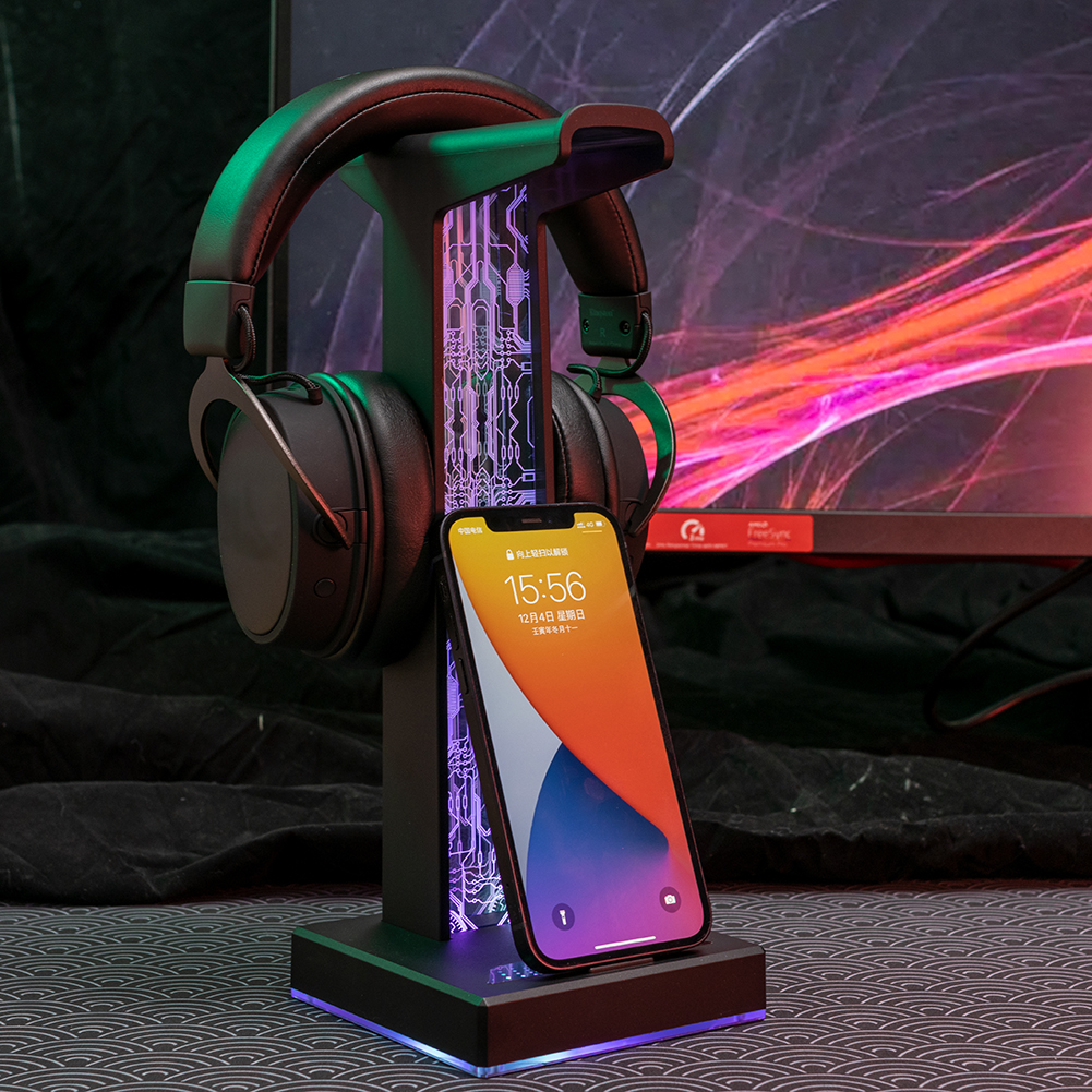 RGB Gaming Headphone Stand Dua - Gaming Accessories Deals recensie en prijs