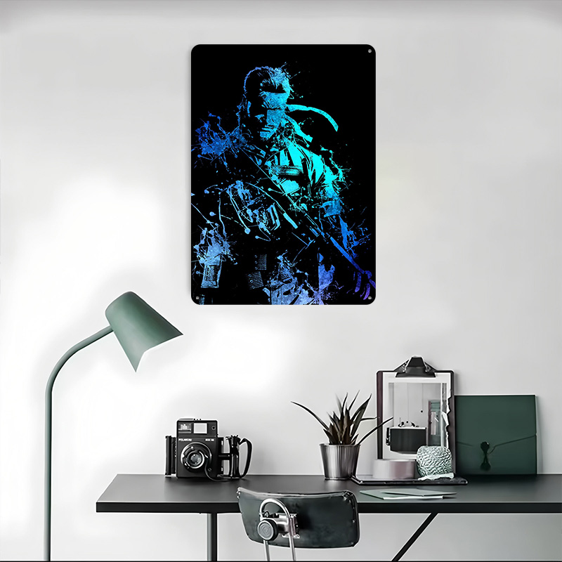Big Boss Metal Poster Custom W - Gaming Accessories Retro recensie en prijs
