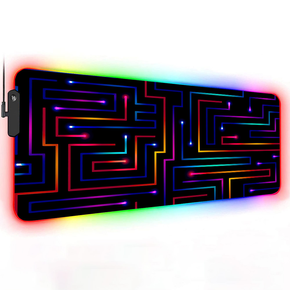 Xxl Mouse Pad 900x400 Neon Cir - Gaming Accessories For Pc Setup recensie en prijs
